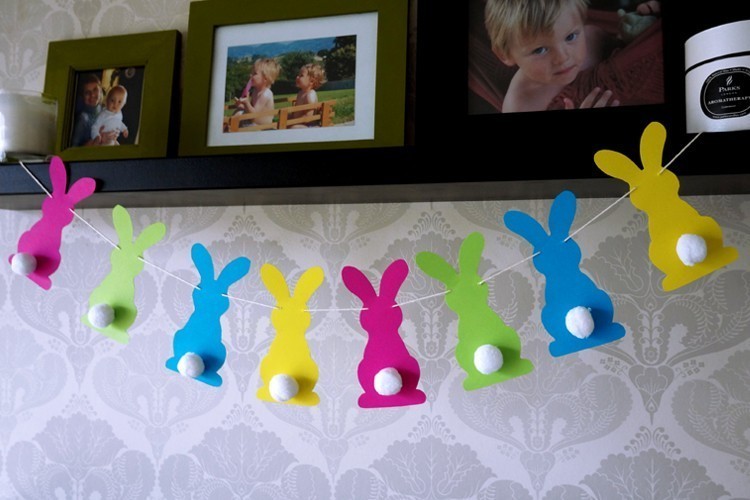 Easter Bunny Garland